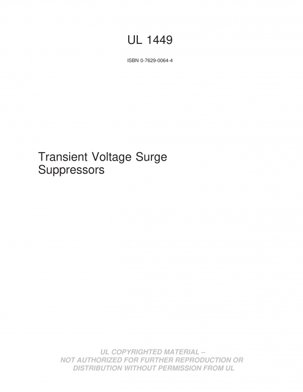 UL 1449 PDF UL 1449 PDF